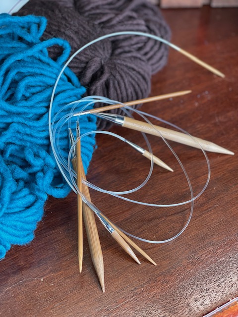 ChiaoGoo Bamboo 40 Circular Knitting Needles 7