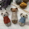 French Lavender Home Knit Animal Kit