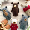 French Lavender Home Knit Animal Kit - Image 3