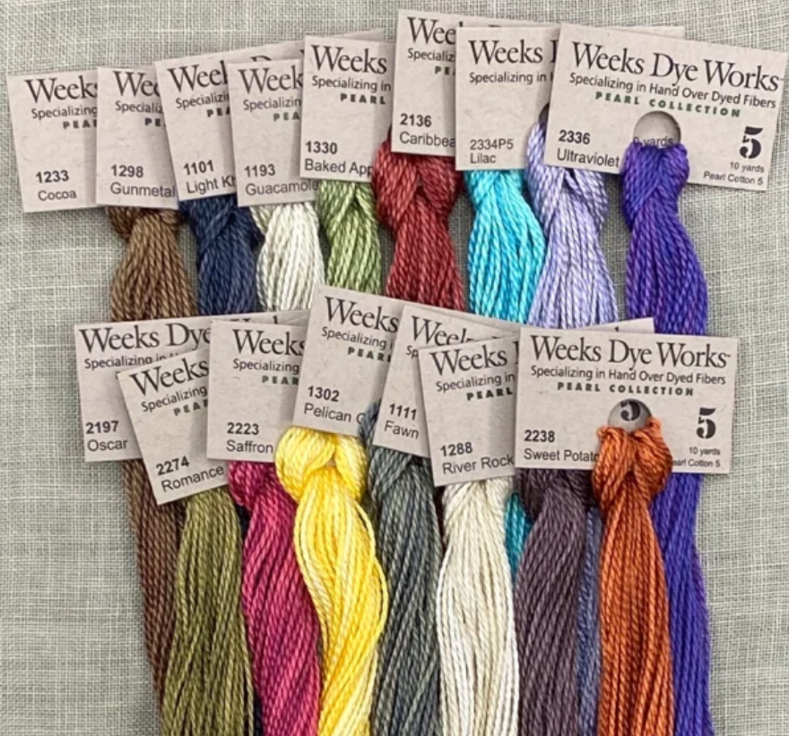 Weeks Dye Works Pearl Cotton Size 5