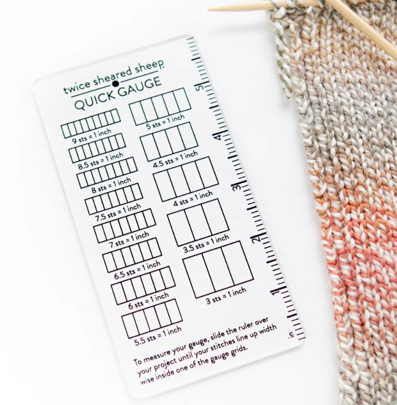 Twice Sheared Sheep Quick Gauge Ruler - Image 2