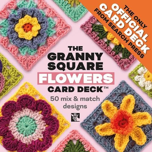 The Granny Square Flowers Card Deck™: 50 Mix and Match Designs (Craft Card Decks)