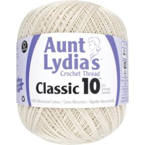 Aunt Lydia's Classic Crochet Thread Size 10 Value