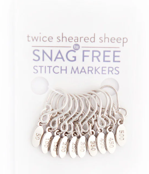 Twice Sheared Sheep Counting Stitch Markers